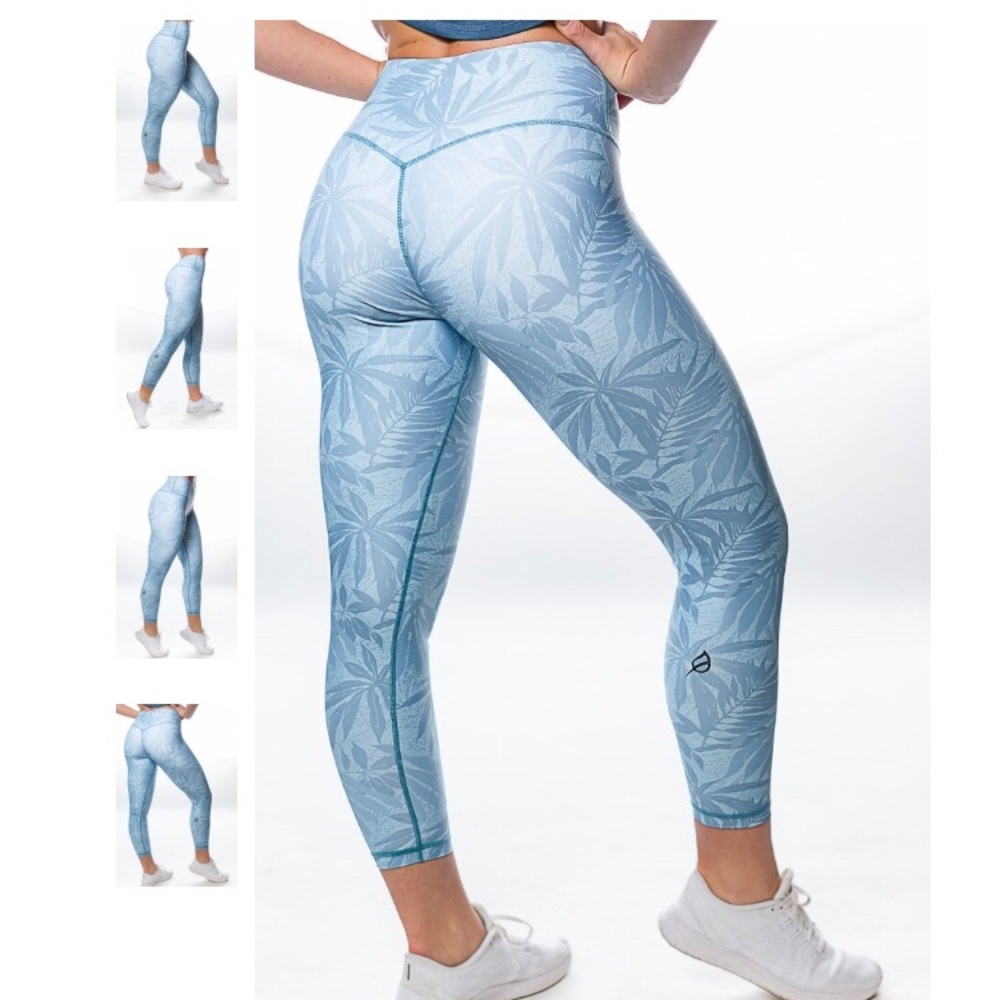 P’Tula Caribbean Blue Desa’ree Swift leggings - Picture 3 of 8